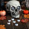 8 Pcs Halloween Eyeballs 1 Inch Hollow Plastic Scary Eyeballs Halloween Decorations Skeleton s Props Party Decorations Supplies view 2