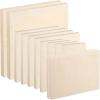 Wood Canvas Boards Unfinished Wooden Panel Boards Paint Pouring Panels for Painting Drawing Home Decor(12 Pieces,4 Sizes) view 1