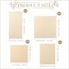Wood Canvas Boards Unfinished Wooden Panel Boards Paint Pouring Panels for Painting Drawing Home Decor(12 Pieces,4 Sizes) view 2