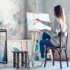 Wood Canvas Boards Unfinished Wooden Panel Boards Paint Pouring Panels for Painting Drawing Home Decor(12 Pieces,4 Sizes) view 3
