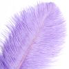 THARAHT Lavender Ostrich Feathers 12pcs Large Natural Bulk 12-14Inch 30cm-35cm for Wedding Party Centerpieces Easter Gatsbi and Decoration Feather view 3
