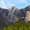 Mountain City Model Railroad Backdrop (HO Scale) view 2
