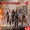 ICM 35622 Plastic Figure Models American Fire Truck Crew (1910s) - Scale 1:35 view 2