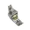 Industrial Sewing Machine Presser Foot, 1.6 1.2 in Roller Rubber Wheel Presser Foot Resistant Small Light Steel Flat Bed Sewing Machine Part for Thick Fabric view 1