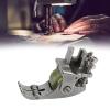 Industrial Sewing Machine Presser Foot, 1.6 1.2 in Roller Rubber Wheel Presser Foot Resistant Small Light Steel Flat Bed Sewing Machine Part for Thick Fabric view 4