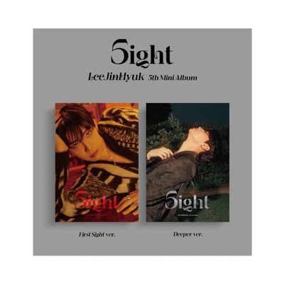 LEE JIN HYUK - 5th Mini Album 5IGHT CD+Folded Poster (First Sight+Deeper ver. Set)