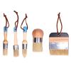 Chalk and Wax Paint Brush Furniture - Painting or Waxing Milk Paint Dark or Clear Soft Wax Home Decor Cabinets Stencils Woods 5PCS Chalk and view 1