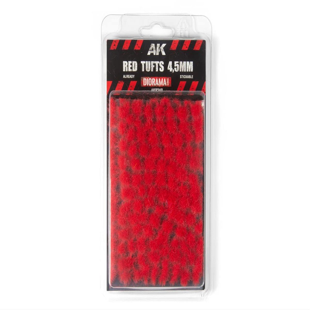 AK Tufts AK8240 RED WARGAME Tufts