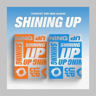 DREAMUS TEMPEST SHINING UP 2nd Mini Album CD+Folding Poster On Pack+Photobook+Lyrics paper+Postcard+Sticker+TPST Logo sticker+Photocard+Tracking (SET(Sunlight+Moonlight))