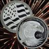 1 Troy Oz. Silver Eagle Round| Commemorative Piece Made from .999 Fine Silver Made in USA +Includes Free Protective Capsule view 2