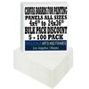 White Canvas Panels 16x20 100 PackProfessional Cotton Artist Quality Acid Free Primed Canvas Boards for Acrylic, Oil and Wet or Dry Art Media for Crafts and Projects by WholesaleArtsFrames-com view 1