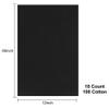 Aida Cloth 18 Count Cross Stitch Fabric,12 by 60inch(18CT,Black) view 2