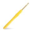 kgxulr 3.5 mm Crochet Hook, Aluminum Soft Grip Rubber Handle Needles Ergonomic Knitting Needles Crochet Needle for Beginners and Handmade DIY Knitting Crochet (3.5 mm) view 1