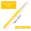kgxulr 3.5 mm Crochet Hook, Aluminum Soft Grip Rubber Handle Needles Ergonomic Knitting Needles Crochet Needle for Beginners and Handmade DIY Knitting Crochet (3.5 mm) view 2