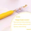 kgxulr 3.5 mm Crochet Hook, Aluminum Soft Grip Rubber Handle Needles Ergonomic Knitting Needles Crochet Needle for Beginners and Handmade DIY Knitting Crochet (3.5 mm) view 3