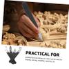 Pottery Tools, 4Pcs Stainless Steel Carving Shaping Clay Sculpture Hand Tools Trimming Craft Artist Ceramic Tools Set for Carving, Shaping, Clay Sculpture, Modeling view 3