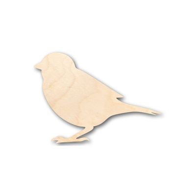 Unfinished Wood Sparrow Shape Animal Bird Wildlife Craft up to 46" DIY 16" / 1/8"
