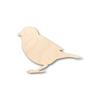 Unfinished Wood Sparrow Shape Animal Bird Wildlife Craft up to 46" DIY 16" / 1/8" view 1