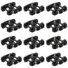 12pcs Model Train Bogie with Plastic Wheels 1:87 HO Scale 33" Model Railway Accessories (Style B) view 1