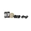 12pcs Model Train Bogie with Plastic Wheels 1:87 HO Scale 33" Model Railway Accessories (Style B) view 4