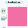 Cardstock Warehouse Lessebo Bubblegum Pink Cardstock Paper 25 Sheets, 12 x 12" - 83 lb. / 225 GSM Premium Matte Pink Card Stock for Scrapbooking, Die-cutting, Card Making, and DIY Projects view 2