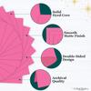 Cardstock Warehouse Lessebo Bubblegum Pink Cardstock Paper 25 Sheets, 12 x 12" - 83 lb. / 225 GSM Premium Matte Pink Card Stock for Scrapbooking, Die-cutting, Card Making, and DIY Projects view 4