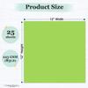 Cardstock Warehouse Lessebo Lime Green Cardstock Paper 25 Sheets, 12 x 12" - 83 lb. / 225 GSM Premium Matte Green Card Stock for Scrapbooking, Die-cutting, Card Making, and DIY Projects view 2