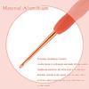 2.5mm Beginners Crochet Hook, Ergonomic Handle Crochet Hooks for Arthritic Hands, Comfortable Smooth Knitting Needles for Handmade DIY, Random Color view 3
