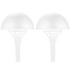 SOIMISS 2sets Wedding Bouquet Holders Inserts Floral Handle for Brides for Weddings and Bridal Showers Easy to Use and view 1