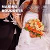 SOIMISS 2sets Wedding Bouquet Holders Inserts Floral Handle for Brides for Weddings and Bridal Showers Easy to Use and view 2