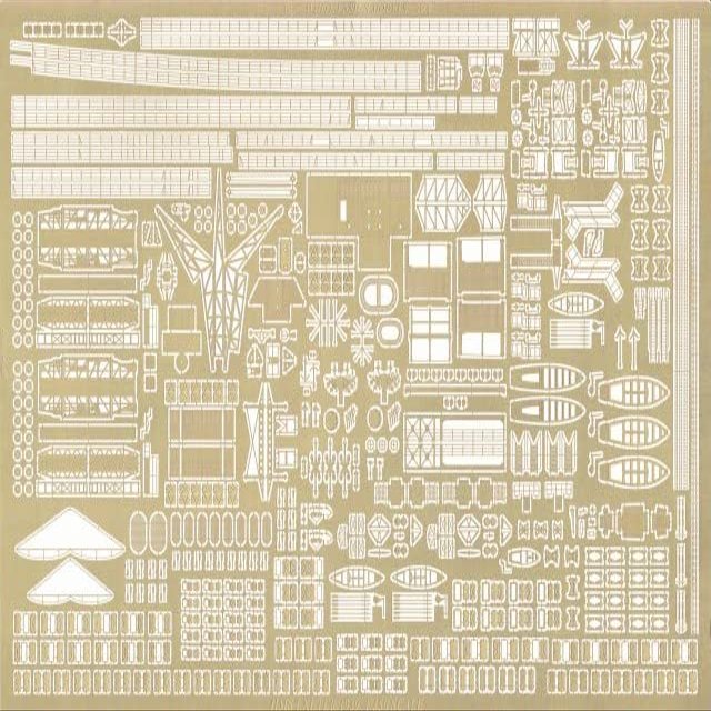 White Ensign Models Exeter Photoetch Enhancement Parts