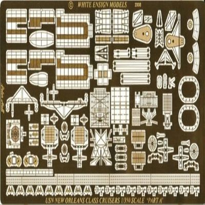 White Ensign Models 1/350 New Orleans Class Cruisers PhotoEtch