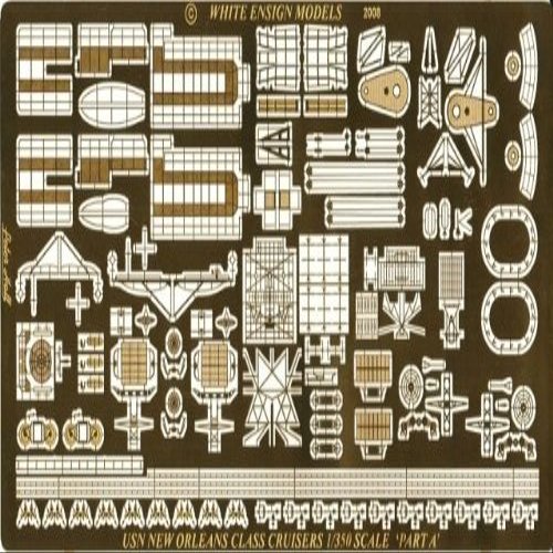 White Ensign Models 1/350 New Orleans Class Cruisers PhotoEtch