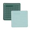 2pcs Mini Cutting Pad, Self Healing Craft Mat Small Sewing Cutting Mat Rotary Fabric Mat Non Slip 8x8cm Mini Cut Board for Scrapbooking Quilting Sewing Accessories view 1