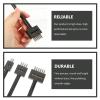 3pcs Leather Row Punch Tool Spacing Hole Punches for Leather Crafts Interval for Beginners and Professionals view 4