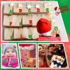 Jutom 104 Pcs Self Adhesive Chenille Iron on Letter Patches Letter Chenille Stick on Embroidered Patch for Clothing Jackets Backpacks Hats(Cute,Green, Red) view 3