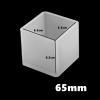 Large Square Cube Silicone Mould Crystal Epoxy Transparent Deep Resin Casting Molds DIY Craft Tools 2.55 Inch view 2