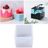 Large Square Cube Silicone Mould Crystal Epoxy Transparent Deep Resin Casting Molds DIY Craft Tools 2.55 Inch view 3