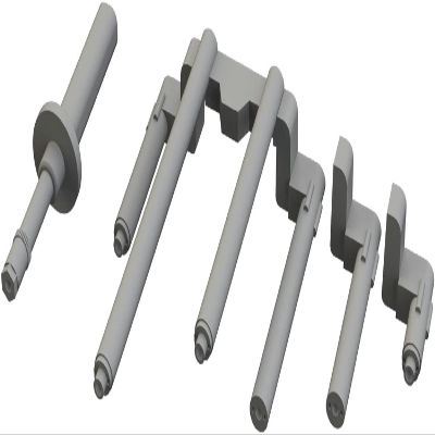 Edudo EDU648789 1/48 Brassin Lockheed P-38J Lightning Barrel and Barrel (For Tamiya) Plastic Model Parts