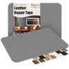 Cahomo Self-Adhesive Leather Repair Patches Tape for Couches - 8x11 inch, Vinyl & Leather Repair Kit for Furniture, Car Seats, Handbags, Jackets - Dark Grey view 1