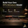 GOAT GUNS Miniature RPG Model | 1:4 Scale Diecast Metal & Real Wood Build Kit, Black | Non-Firing RPG Replica with Ejecting Warhead, Display & Man Cave | Collectible Military Model Kit, Adults view 2
