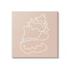 Stupell Industries Conch Shell Line Doodle Minimal Beige Beach, Design by Daphne Polselli view 1