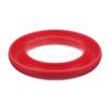 HARFINGTON Silicone Bobbins Ring Holder for Organizing Metal or Plastic Sewing Machine Thread Spool, Red view 1