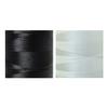 Polyester Thread Heavy Duty Bonded UV Resistant Outdoor Thread #69 T70 Size 210D/3Ply for Marine Upholstery, Leather, Sewing Crafts, 3000Yards Pack of 2 (Black White) view 2