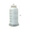 Polyester Thread Heavy Duty Bonded UV Resistant Outdoor Thread #69 T70 Size 210D/3Ply for Marine Upholstery, Leather, Sewing Crafts, 3000Yards Pack of 2 (White) view 2