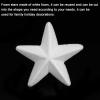 MECCANIXITY Foam Stars for DIY Arts and Crafts 3.94 x 3.94 Inch Polystyrene Stars for Christmas Tree, DIY Home Craft Project view 4
