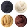 TRENDYBOY Crochet Kit Yarn 80g (8 Colorsx10g) Merino Wool Roving for Kit, Felting Wool, Soft Delicate, Can Touch The Skin (Color : J) view 4