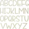 Wooden Letter 20" Blank B Peachy Day Font 1/4" MDF (Various Sizes) view 1