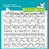 Lawn Fawn - simply celebrate fall - clear stamp set view 1