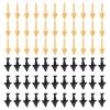 Kisangel 200Pcs Fake Chick Mouth Plastic Bird Beak Inserts DIY Chicken Making Accessories for Easter Party Doll Supplies view 1